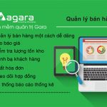 Tính năng bán hàng trong phần mềm quản trị AGARA